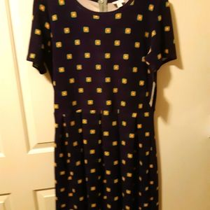 Lularoe Amelia Dress 3XL NWT